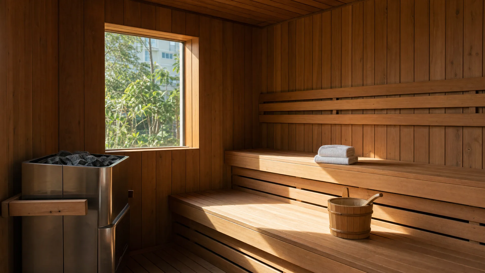Steam & sauna rooms